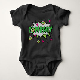 "ZomBaby" Funny Funky Niedlich PopArt Halloween Zo Baby Strampler