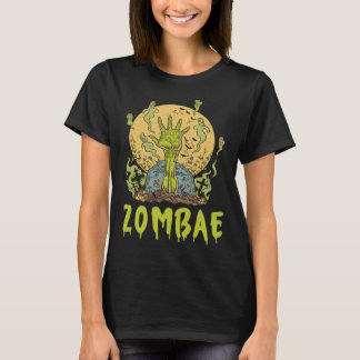Zombae Zombie Halloween Freund Freundin Paar T-Shirt