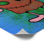 Zombaple Poster (Ecke)