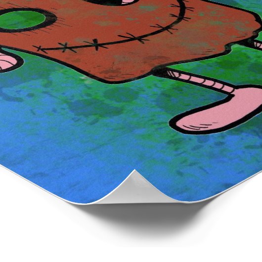 Zombaple Poster (Ecke)