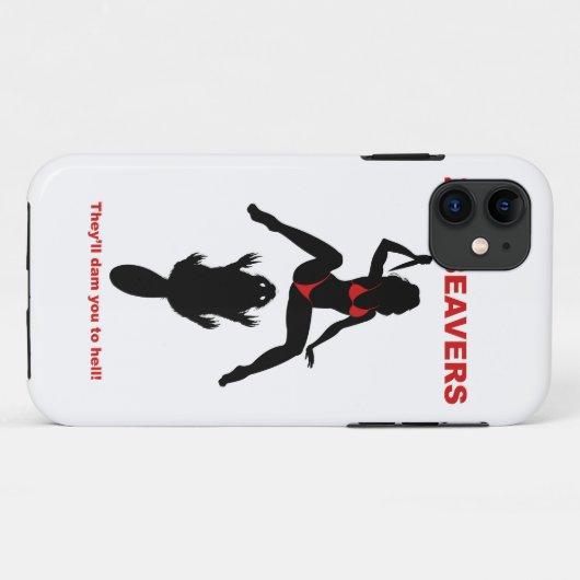 ZOMBEAVERS iPhone Fall Case-Mate iPhone Hülle (Rückseite (Horizontal))