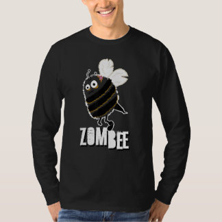 Zombee Biene Zombie Halloween Hummel Gelb Gruselig T-Shirt