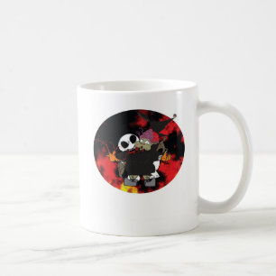 Zombee Bisse die alt, fette Hexe Kaffeetasse