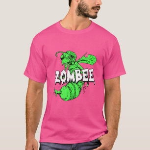 Zombee Halloween Kostüm Coole Biene Zombie Pun Bee T-Shirt