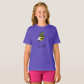 ZomBEE Zombie Bee Girl's Kid's T - Shirt (Vorne ganz)