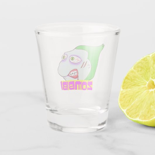 Zombibi Shot A Schnapsglas (Rückseite)