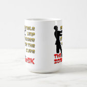 Zombie 5K Funny Mug Kaffeetasse (Mittel)