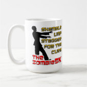 Zombie 5K Funny Mug Kaffeetasse (Links)