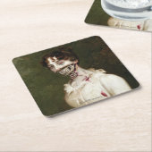 Zombie-Abdeckung Rechteckiger Pappuntersetzer (angewinkelt)