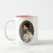 Zombie-Abdeckung Zweifarbige Tasse (Links)