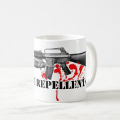 Zombie-Abwehrmittel Kaffeetasse (VorderseiteRechts)