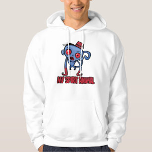 Zombie-Affe ist mein Krafttier Hoodie