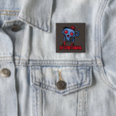 Zombie-Affe ist mein Seelentier Button (Beispiel)