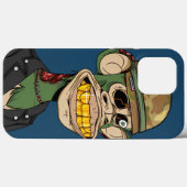 Zombie-Affen-Soldat iPhone / iPad Fall Case-Mate iPhone Hülle (Rückseite (Horizontal))