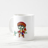 Zombie Aladdin & Zombie Genie Kaffeetasse (Vorderseite Links)