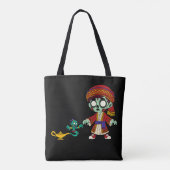 Zombie Aladdin & Zombie Genie Tasche (Rückseite)