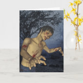 Zombie-alles- Gute zum Geburtstagkarte Karte (Gelbe Blume)