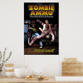 Zombie Ammo™ - "Out of Ammo!" Poster (Küche)
