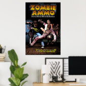 Zombie Ammo™ - "Out of Ammo!" Poster (Heimbüro)