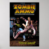 Zombie Ammo™ - "Out of Ammo!" Poster (Vorne)