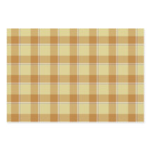 Zombie and Copper Plaid Tan Beige