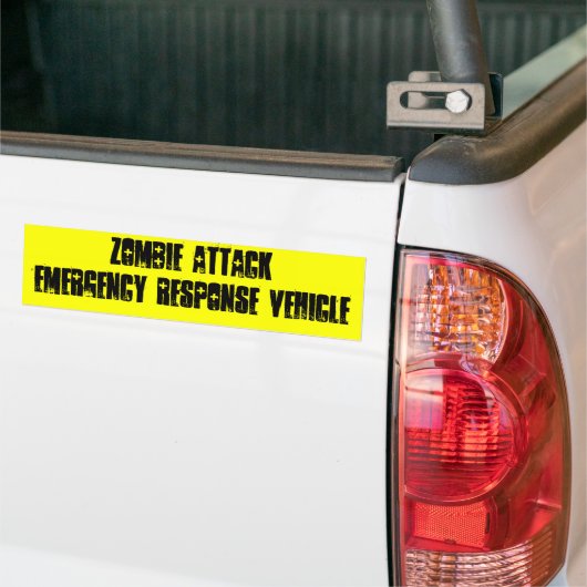 Zombie-Angriff Autoaufkleber (Auf Lkw)