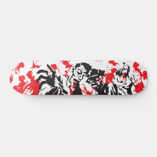 Zombie-Angriff Skateboard (Horizontal)