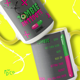 Zombie Antidote Loading. Spaß Tasse
