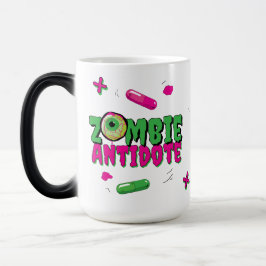 Zombie Antidote. Shhh.. Zombie zum Indikator des M Verwandlungstasse