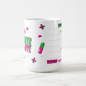 Zombie Antidote. Shhh.. Zombie zum Indikator des M Verwandlungstasse (Zentrum)