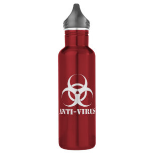 Zombie-Antivirus-Getränk-Flasche Trinkflasche