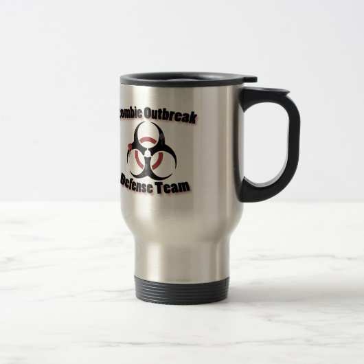 Zombie-Antwort Reisebecher (Rechts)