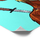 Zombie Ape Ninja #2850 NFT Poster (Ecke)