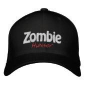 Zombie Apocalpyse Hunter Bestickte Baseballkappe (Vorderseite)