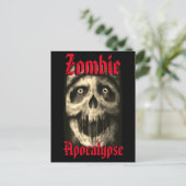 Zombie Apokalypse 2 Postkarte (Stehend Vorderseite)