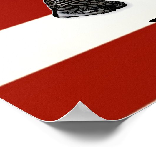 Zombie Apokalypse America Poster (Ecke)