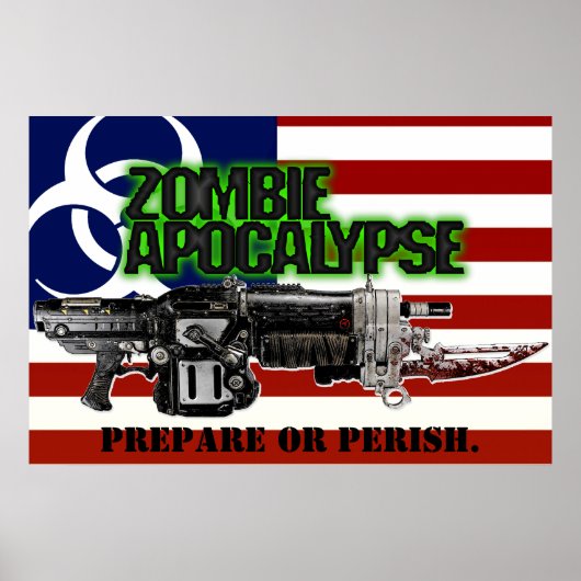 Zombie Apokalypse America Poster (Vorne)