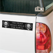 Zombie-Apokalypse Autoaufkleber (Auf Lkw)
