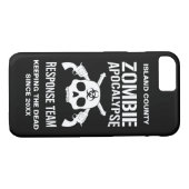 Zombie-Apokalypse Case-Mate iPhone Hülle (Rückseite (Horizontal))