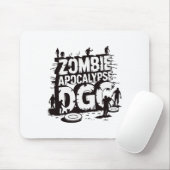 Zombie-Apokalypse Dgc Lustige Scheiben Golf Zombie Mousepad (Mit Mouse)