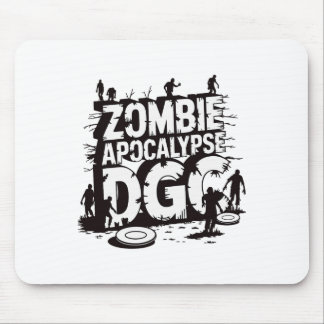 Zombie-Apokalypse Dgc Lustige Scheiben Golf Zombie Mousepad
