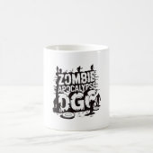 Zombie-Apokalypse-Dgc Lustiger Disc-Golf-Zombie-Li Kaffeetasse (Mittel)