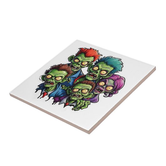 Zombie Apokalypse Fliese (Seite)