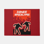 Zombie Apokalypse Fußmatte (Vorderseite)