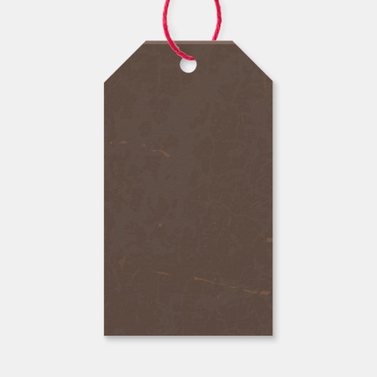 Zombie Apokalypse Geburtstag | Halloween-Biogefähr Geschenkanhänger (Rückseite)