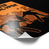 Zombie Apokalypse Geschenke Fotodruck (Ecke)