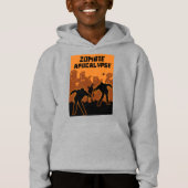 Zombie Apokalypse Geschenke Hoodie (Vorderseite)