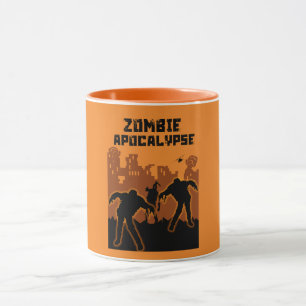 Zombie Apokalypse Geschenke Tasse