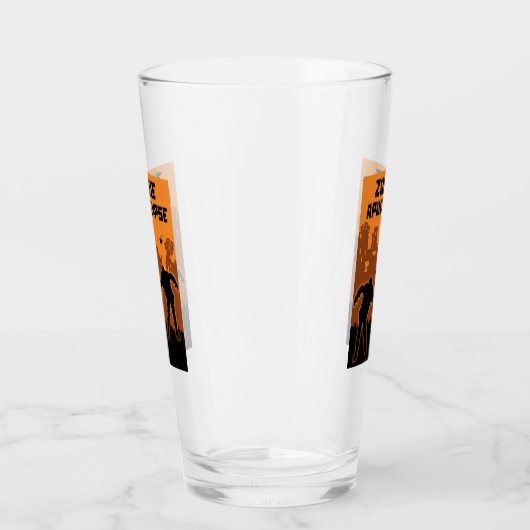 Zombie Apokalypse Glas (Links)