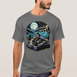 Zombie-Apokalypse Halloween Frohes Halloween Junge T-Shirt